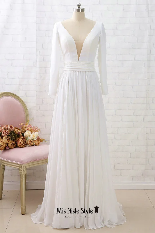 Don't Miss mini dressLong Sleeve White Party Dress