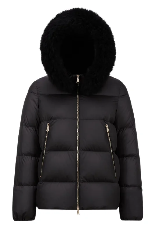 stylish blazer coatLaichefur Down Jacket