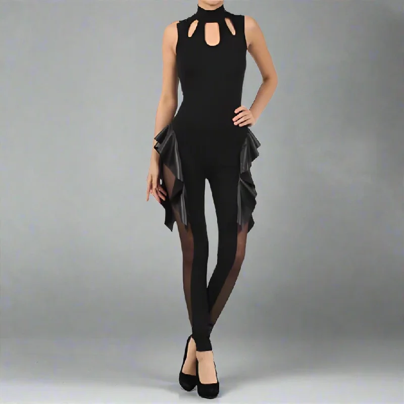 Today's Special Peps Peplum jumpsuit catsuit