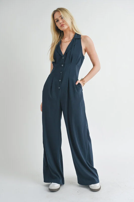Steals and Deals Finest Touch Halter Jumpsuit