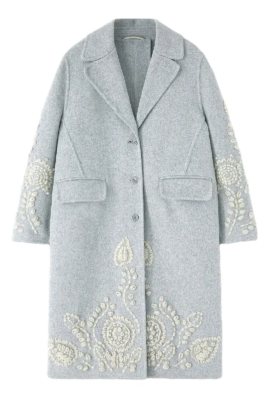 Now or Never comfortable coatEmbroidered Coat