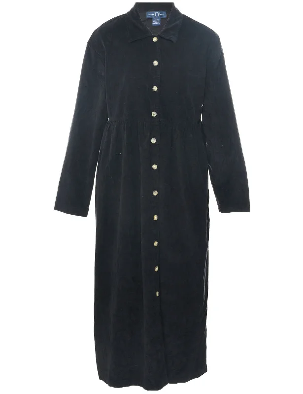 Steals and Deals long-sleeve coatCorduroy Shirt Dress - M