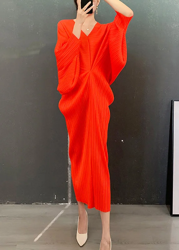 Reduced Prices long-sleeve floral dressStylish Orange V Neck Striped Wrinkled Dress Batwing Sleeve Reduced Prices long-sleeve floral dressStylish Orange V Neck Striped Wrinkled Dress Batwing Sleeve