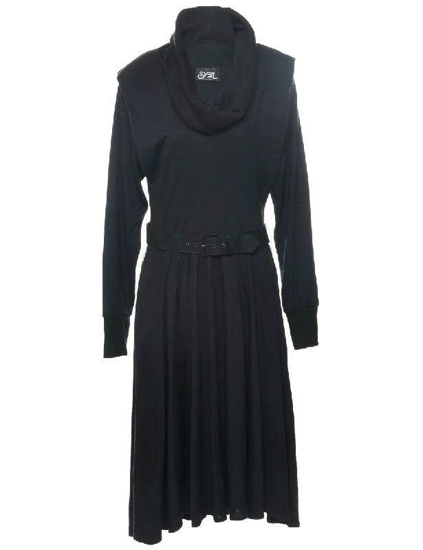 Overstock sporty jacketBlack Jumper Dress - M