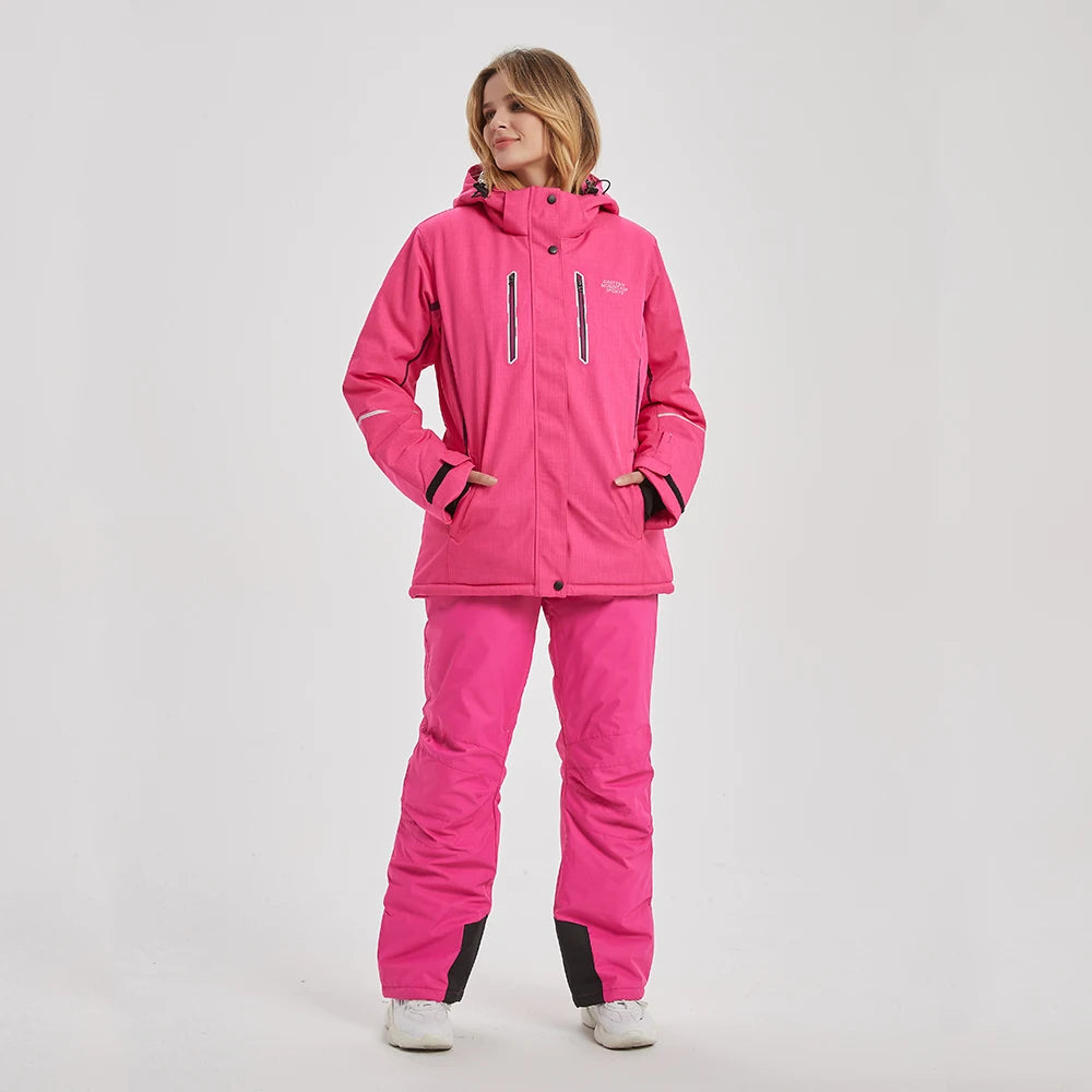 warm jacketMUTUSNOW Thick Warm Womens Ski Suit