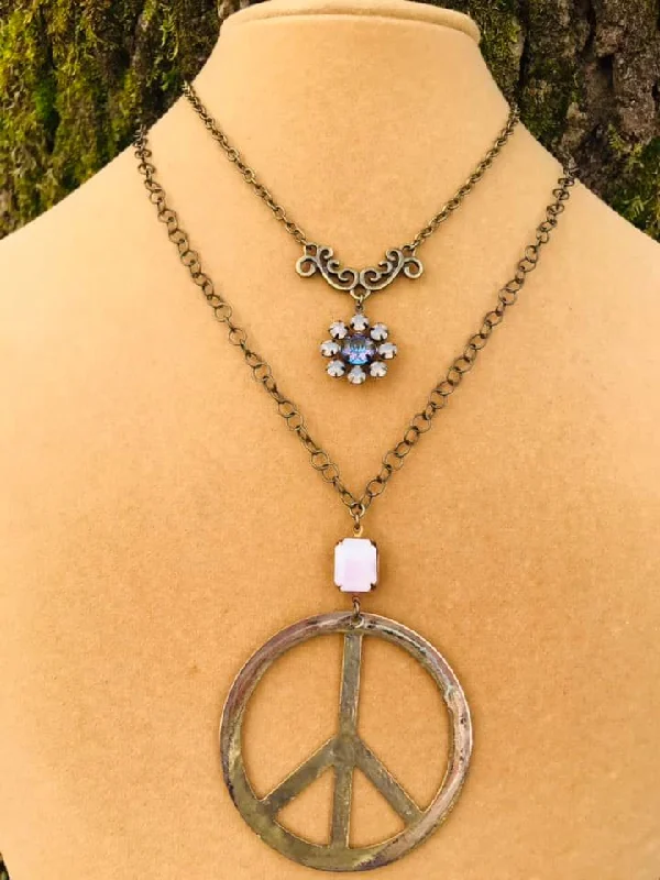 comfy dressA Whole lot of Peace Necklace Collection