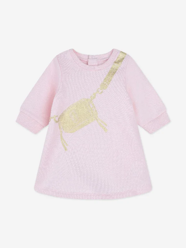 Special Price floral dressMARC JACOBS Baby Girls Snapshot Bag Sweater Dress in Pink