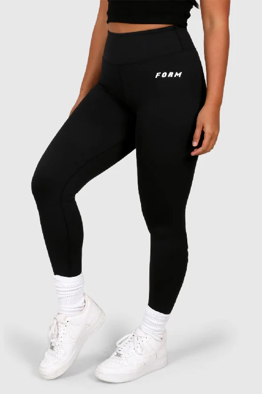 Huge Discounts warm workout hoodieFORM BASE TIGHT 7/8 BLACK