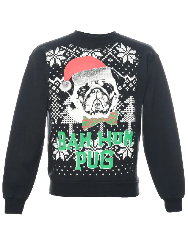 winter coatAnimal Design Christmas Sweatshirt - S