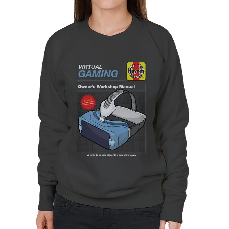 relaxed fit sports hoodieHaynes Virtual Gaming Workshop Manual Women's Sweatshirt