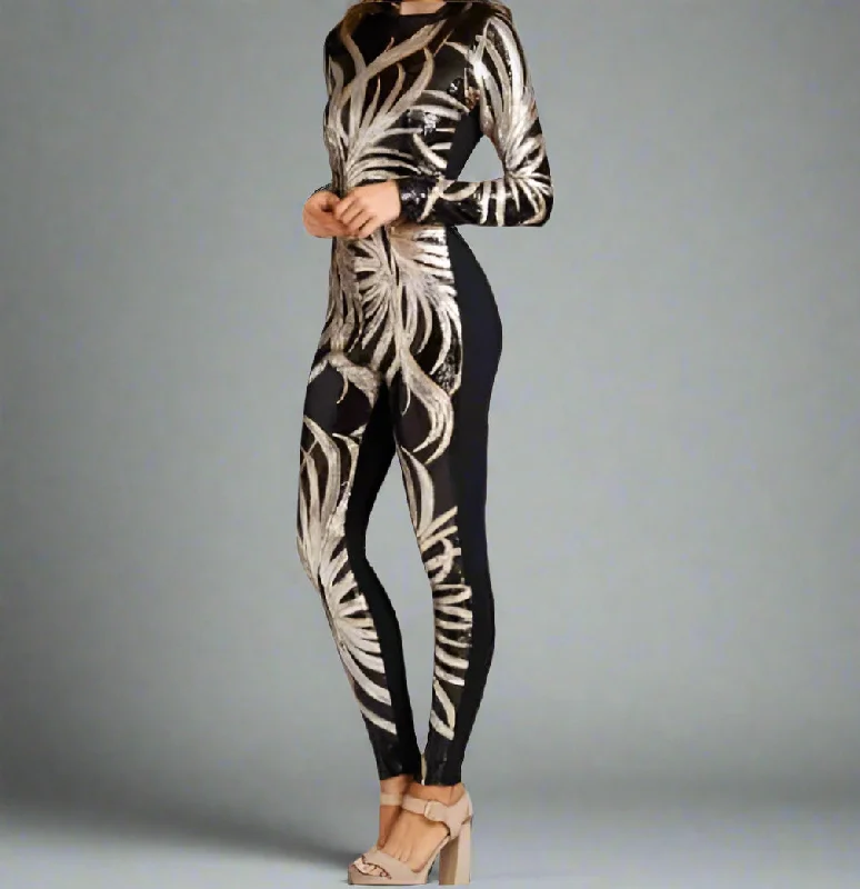 Blowout Deals Z-Markish Sequin Jumpsuit