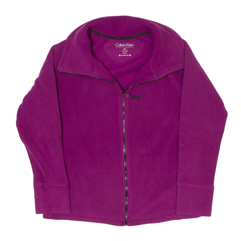 classic jacketCALVIN KLEIN PERFORMANCE Fleece Jacket Purple Womens S