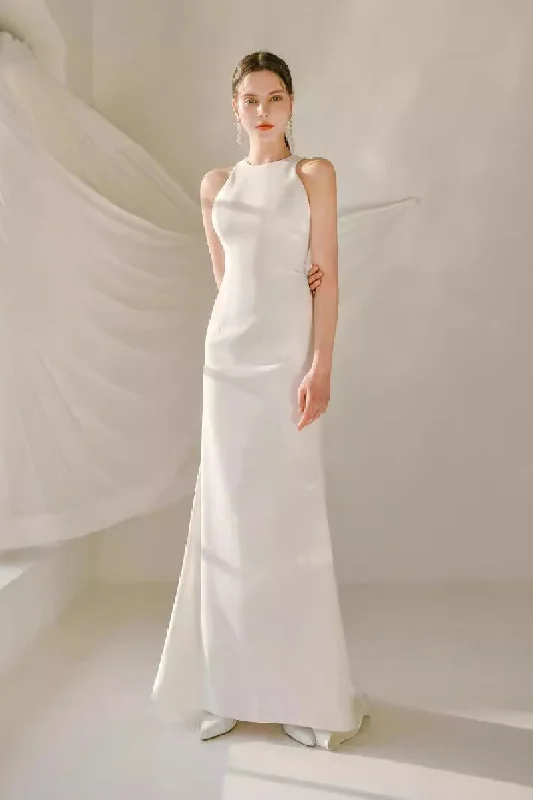 Savings Galore casual shift dressSheath-Column Sweep-Brush Train Elastic Cloth Wedding Dress 817428862897 Savings Galore casual shift dressSheath-Column Sweep-Brush Train Elastic Cloth Wedding Dress 817428862897