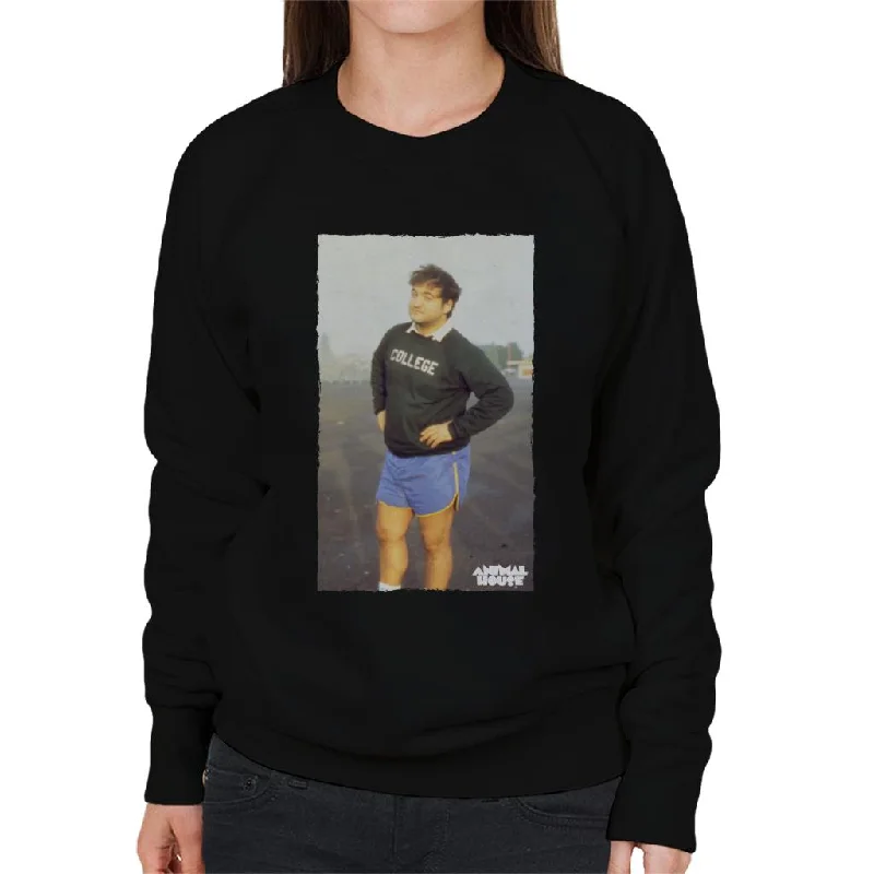 Quick Sale soft gym hoodieAnimal House John Bluto Blutarsky Posing Women's Sweatshirt
