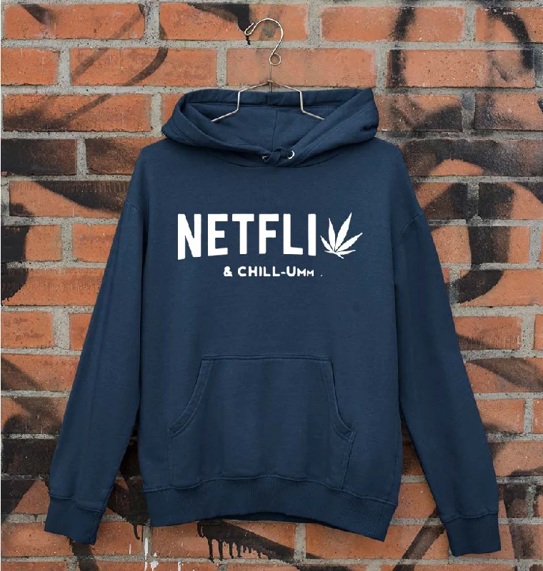 Big Discounts warm hooded sweatshirtNetflix Weed & Chill Unisex Hoodie for Men/Women