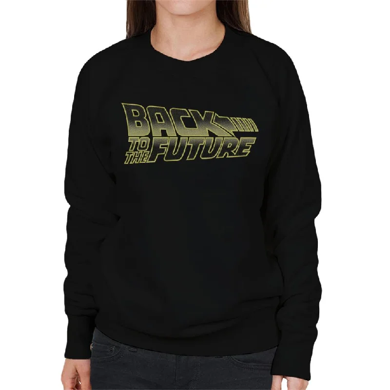 Price Fest stylish sports hoodieBack to the Future Gold Logo Women's Sweatshirt