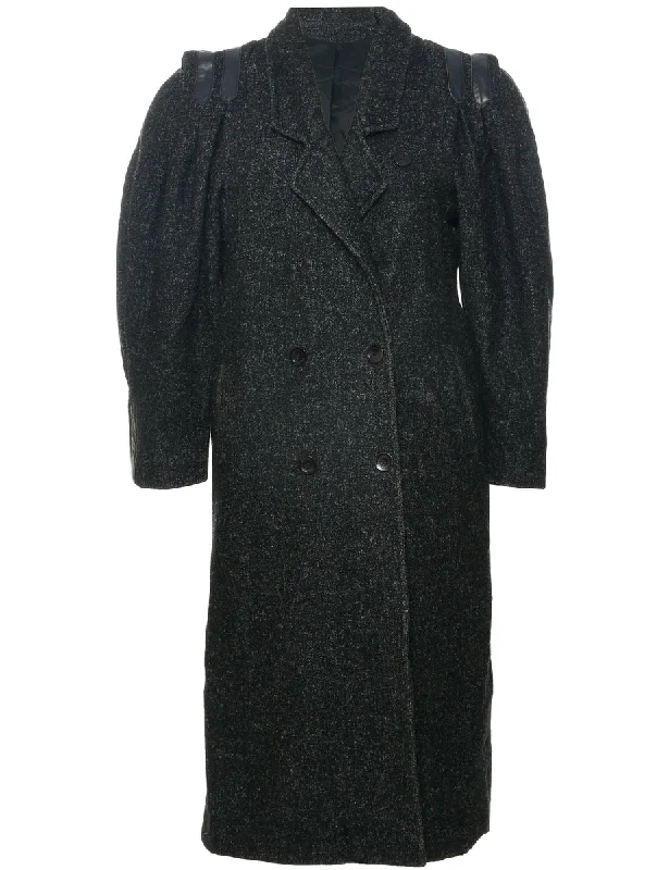 Big Savings cold weather jacketDouble Breasted Wool Coat - L