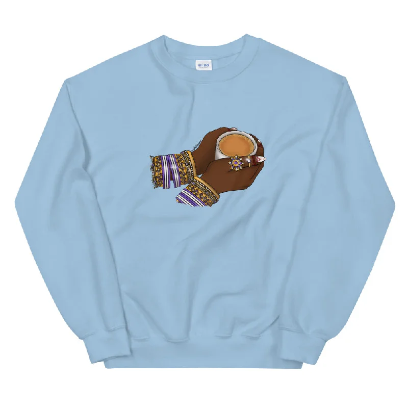 Grand Opening Sale fashionable workout wearChai and Bangles Sweatshirt