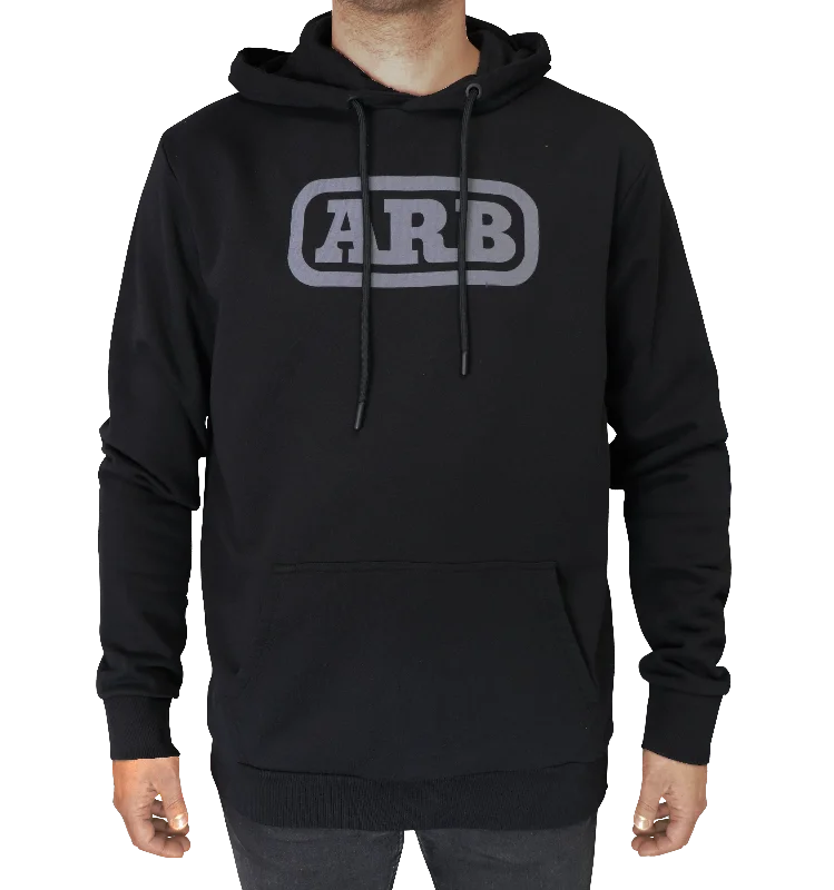 loose fit athletic hoodieARB Core Mid-Weight Hoodie - BLACK - Men's