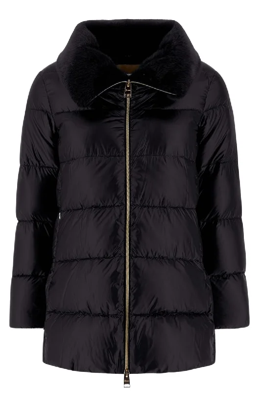 faux fur coatNylon A-Shape Jacket