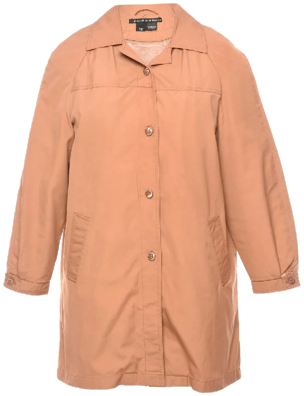 Savings Alert relaxed fit coatSingle Breasted Trench Coat - L