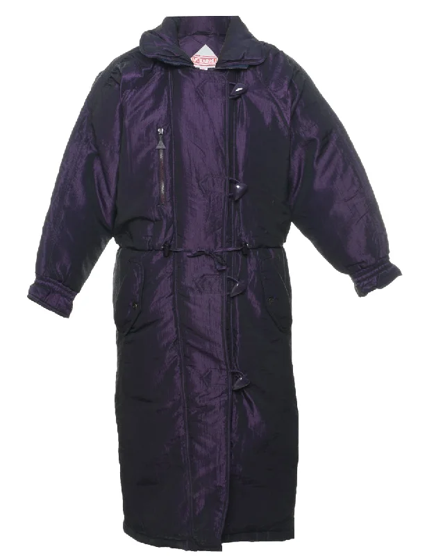 Reduced Prices classic trench coatPurple Coat - L