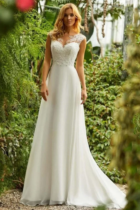 Season Finale Sale comfy maxi dressA-Line Sweep-Brush Train Lace Chiffon Wedding Dress 731359582005 Season Finale Sale comfy maxi dressA-Line Sweep-Brush Train Lace Chiffon Wedding Dress 731359582005