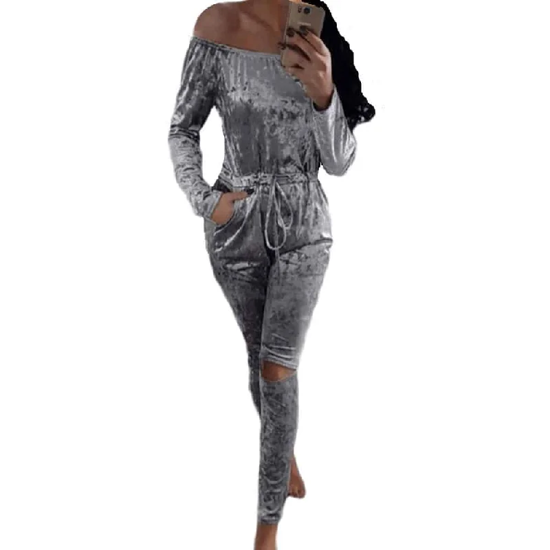 Best Deals Velvetina Crush Jumpsuit