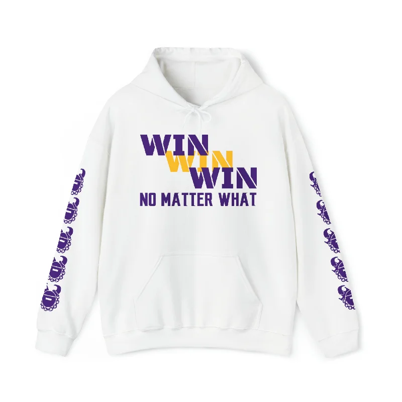Exclusive Offers Unisex Heavy Blend™ Hooded Sweatshirt - No Matter What + Game Day Helmet (Sleeves)