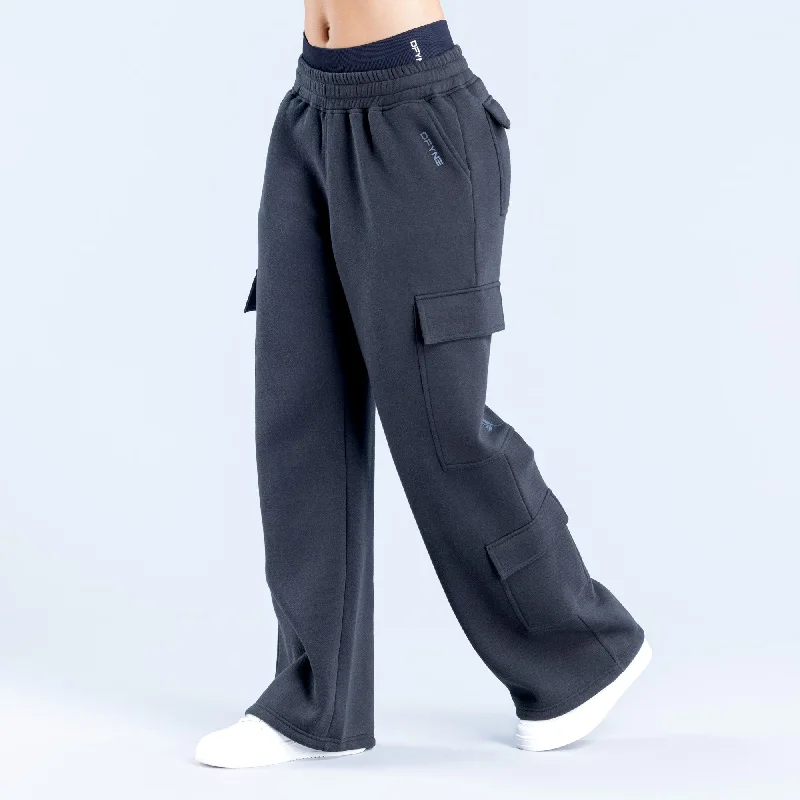 Grand Opening Sale fitted workout hoodieLanyi Edit Wide Leg Cargo Joggers