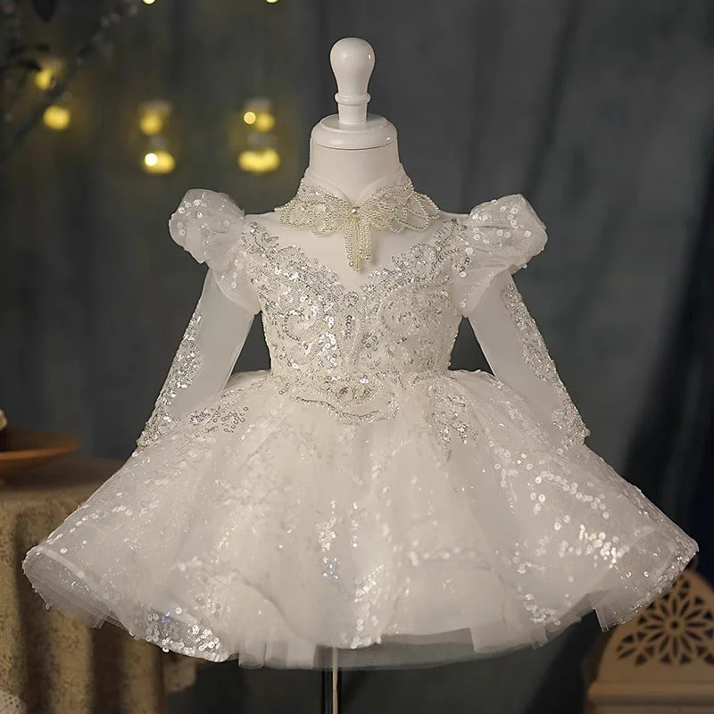New Markdowns sleek midi dressBaby Girls Birthday Dresses Sequined Dress Flower Girls  Toddler Beauty Pageant Dress