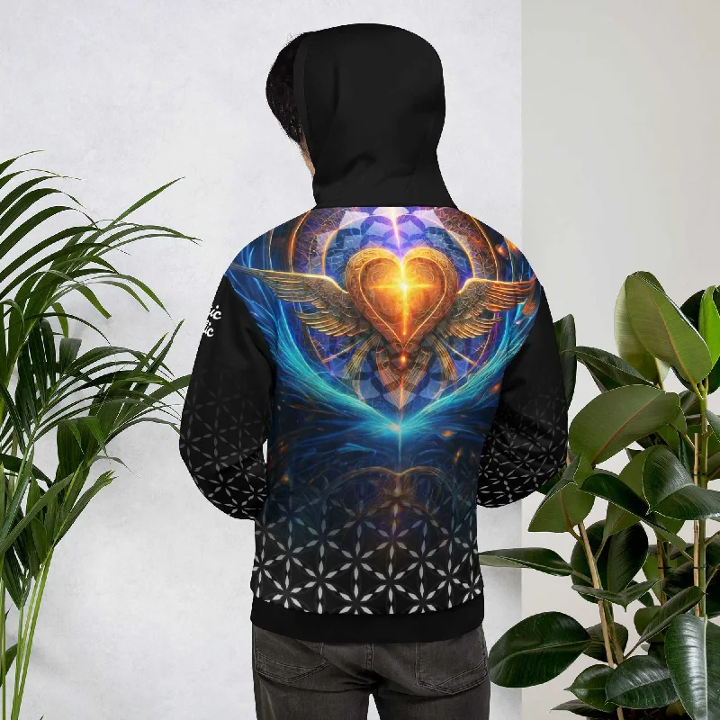 chic pullover hoodieMystic Wings - Unisex Hoodie