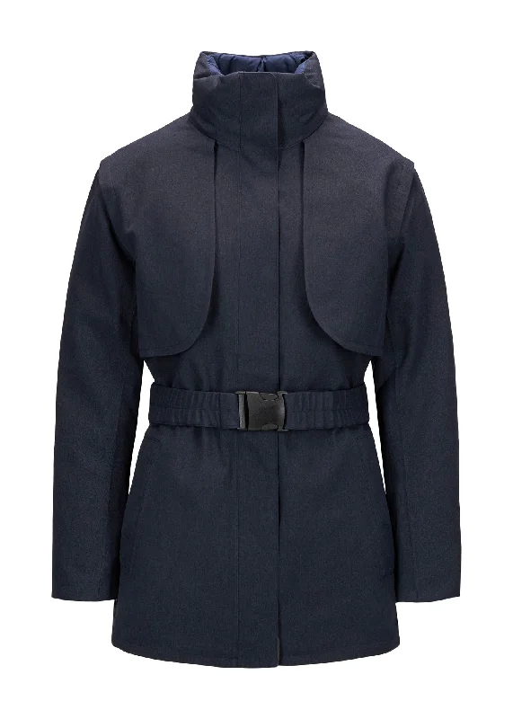 minimalist jacketOverskyet Padded Coat - Dark Navy