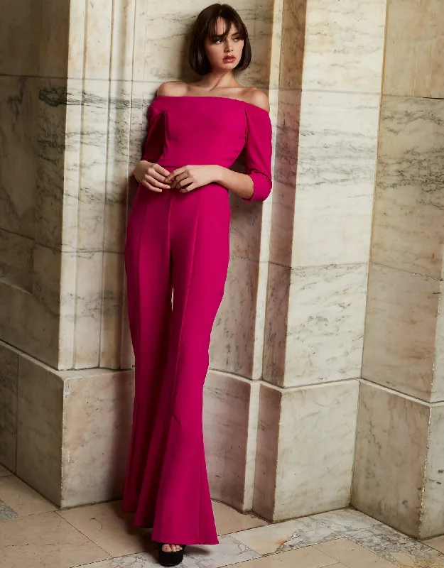 Today’s Special Jovani - 1867 Off-Shoulder Crepe Jumpsuit