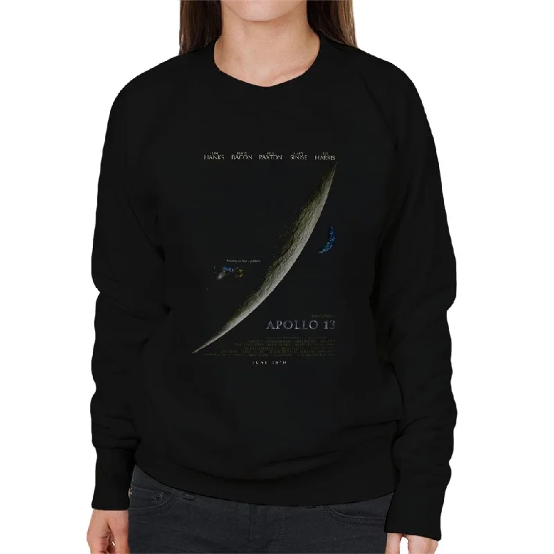 Special Buy workout-ready hoodieApollo 13 Poster Design Women's Sweatshirt