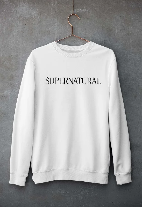 comfy workout sweatshirtSupernatural Unisex Sweatshirt for Men/Women