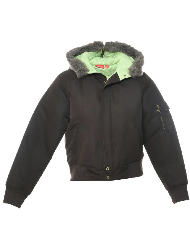 Steals and Deals stylish raincoatPuma Hooded Ski Jacket - S