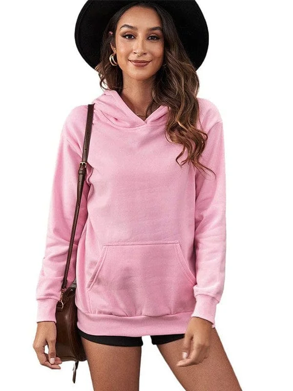 Fantastic Offers Long Sleeve Hooded Sweatshirt with Pocket