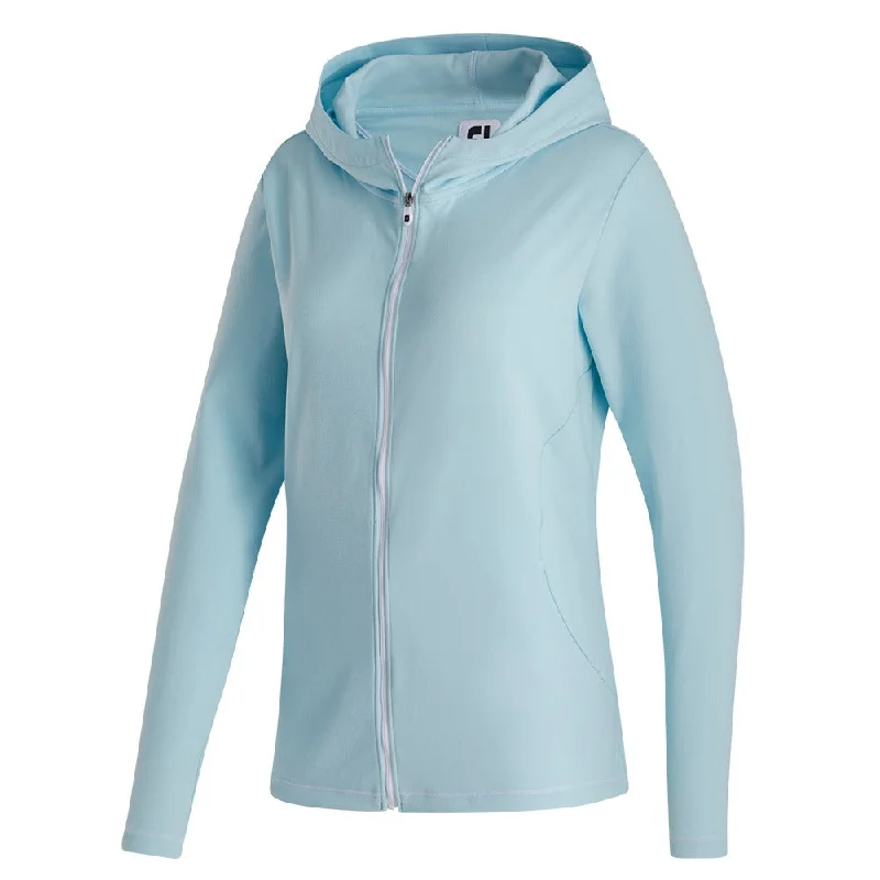 cozy coatFootJoy Full-Zip Hoodie Golf Jacket 2022 Women