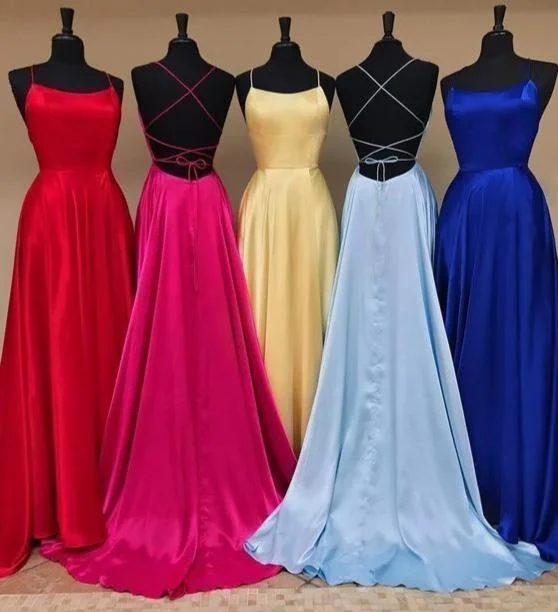 Discount Deals chic dressCheap Long Criss Cross Back Prom Dress