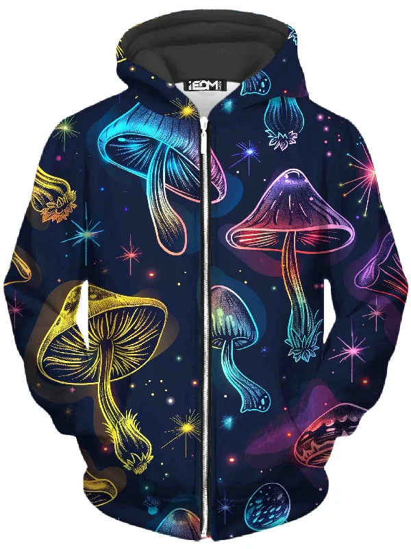 trendy hooded sweatshirtMagic Dreams Unisex Zip-Up Hoodie