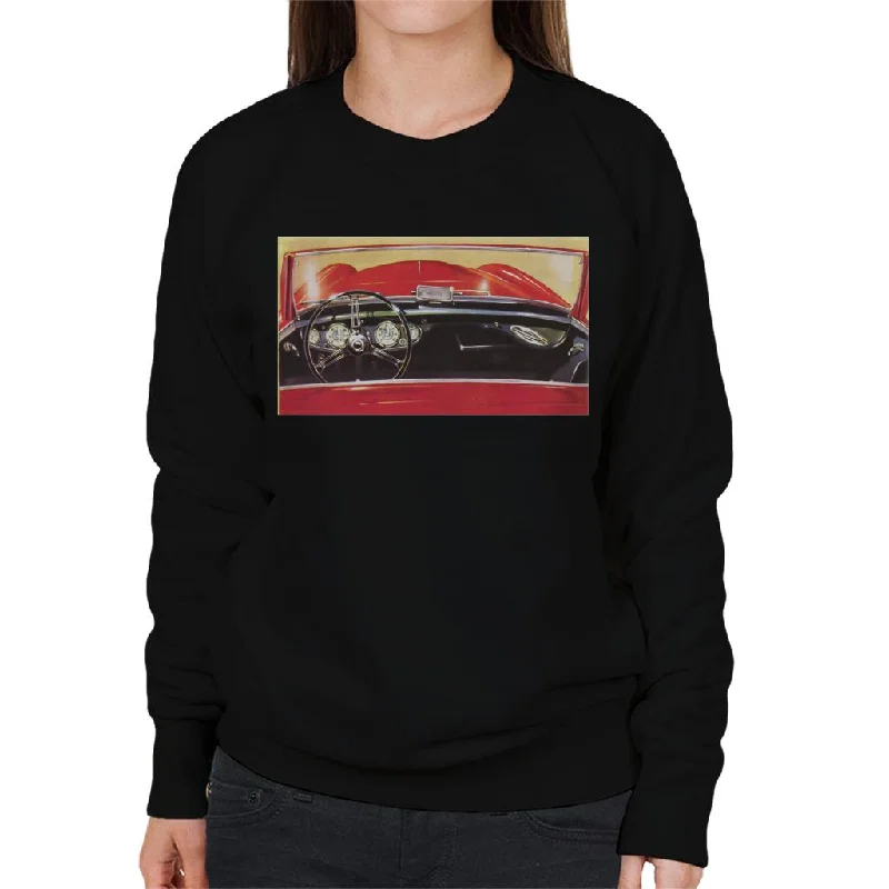 fashion sportswear hoodieAustin Healey Drivers Seat British Motor Heritage Women's Sweatshirt