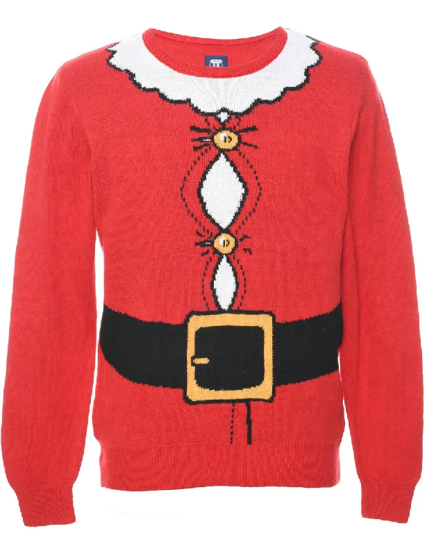 soft coatFestive Season Christmas Jumper - S