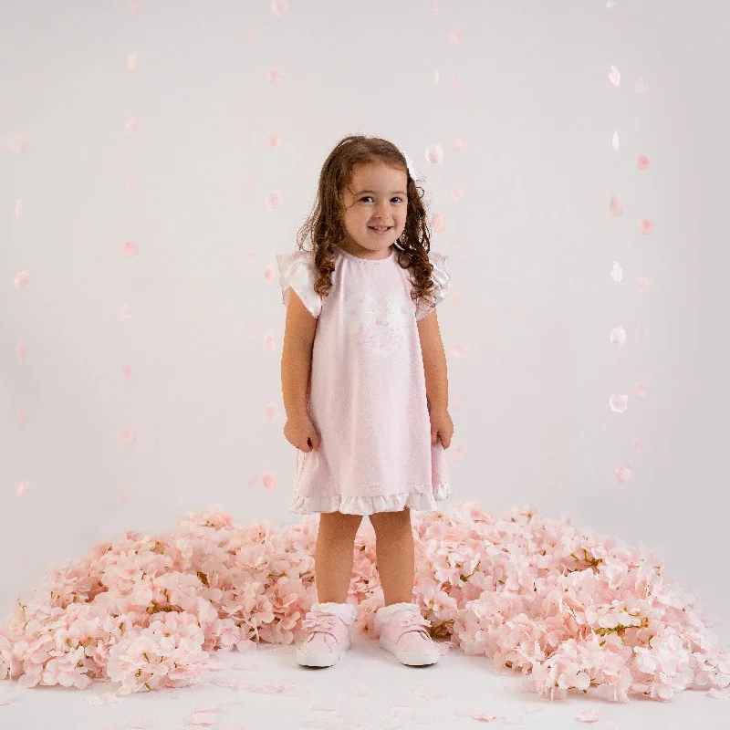 formal dressLITTLE A - Amy Bunny Jersey Dress - Pink Blossom