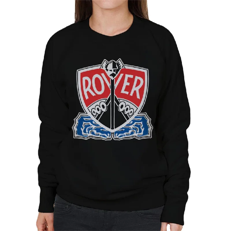 luxe gym hoodieRover Logo With Border British Motor Heritage Women's Sweatshirt