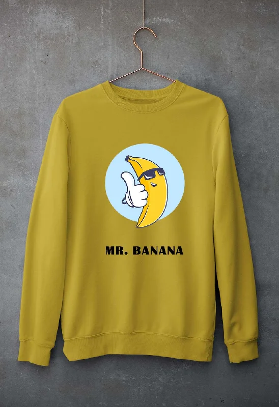 cozy workout hoodieBanana Unisex Sweatshirt for Men/Women