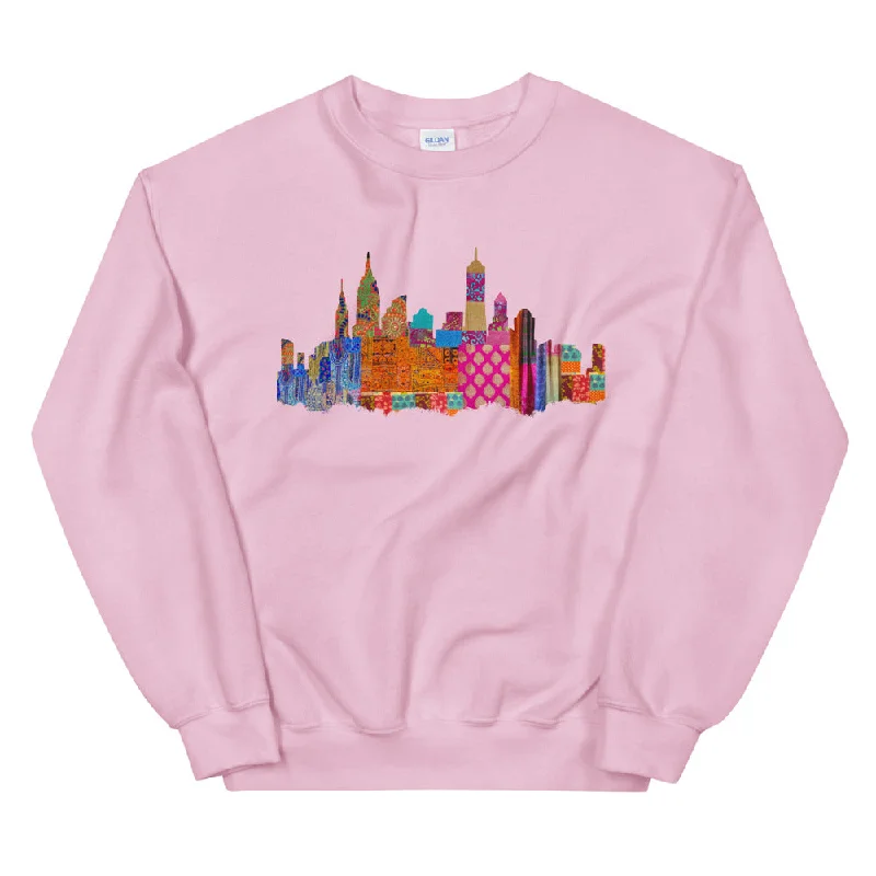Super Deal minimaNYC Desi Fabric Sweatshirt