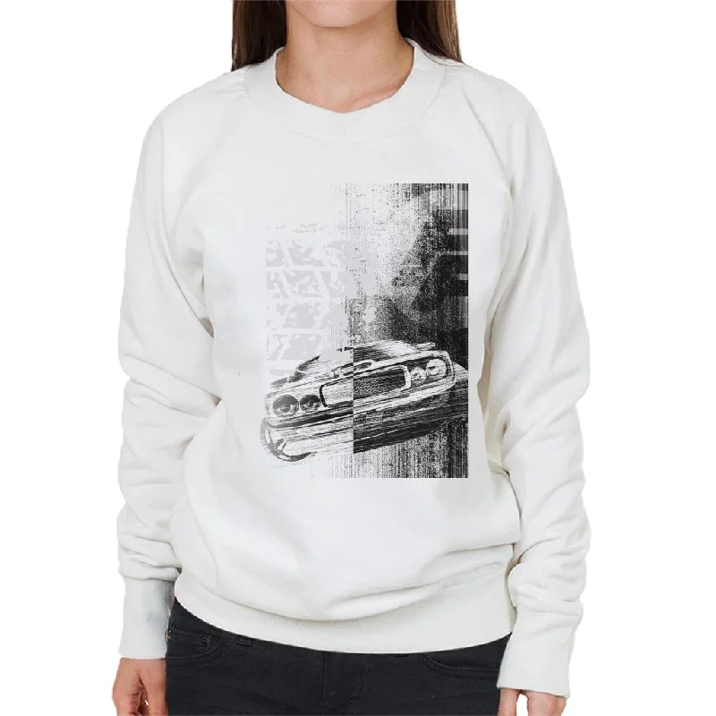 contemporary fitness sweatshirtFast and Furious Dodge Charger Close Up Women's Sweatshirt