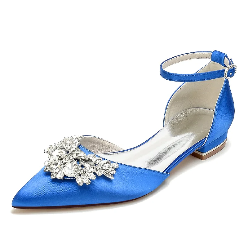 Factory Direct Sale casual day dressFlat Heel 2.5cm Silk-Like Shoes CK0453