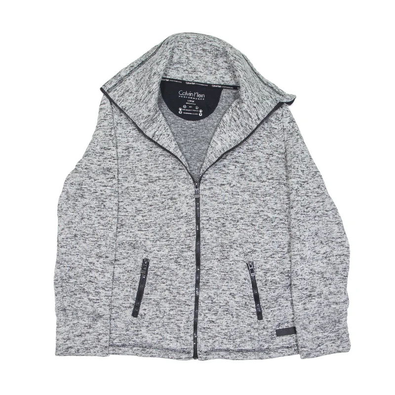 Don't Wait vintage trench coatCALVIN KLEIN Performance Jacket Grey Womens L